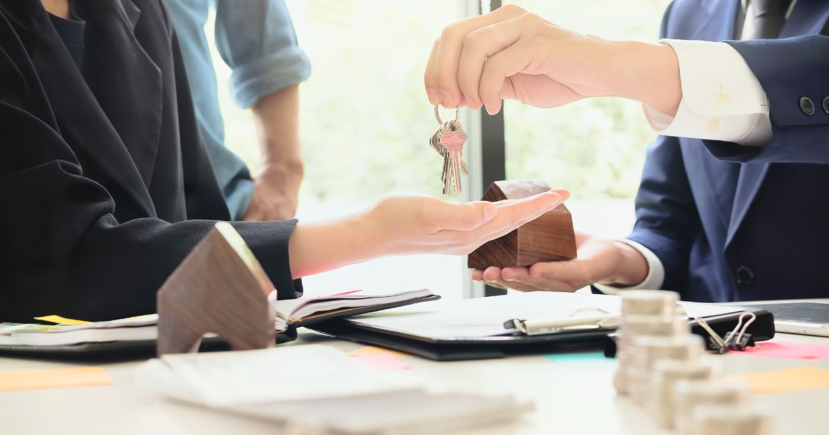 Handing over the keys to the business